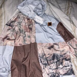 Carhartt Multicolor Patchwork Hoodie